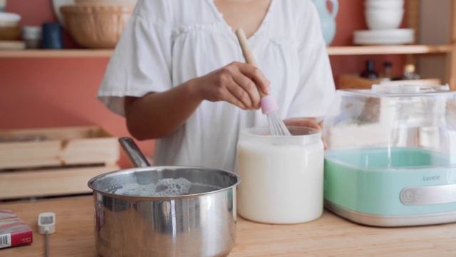 Homemade LACTOSE FREE yogurt in a yogurt maker | Naturally thick смотреть онлайн