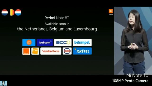 Xiaomi Mi Note 10/Redmi Note 8T представлены официально. Цены Global Launch смотреть онлайн