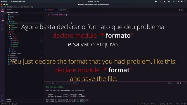 React (TypeScript) – Cannot find module or its corresponding type declarations смотреть онлайн