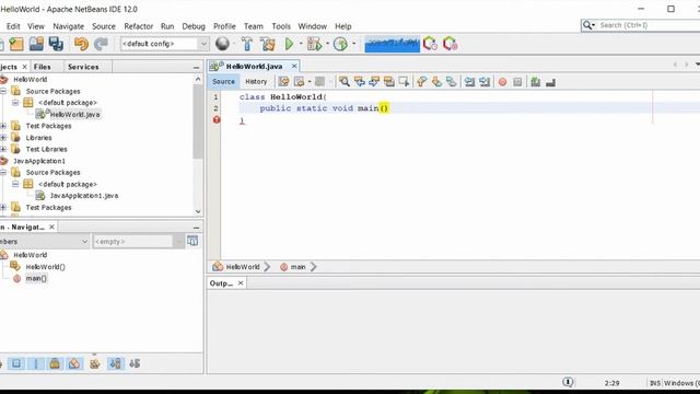 My First Program Using Java смотреть онлайн