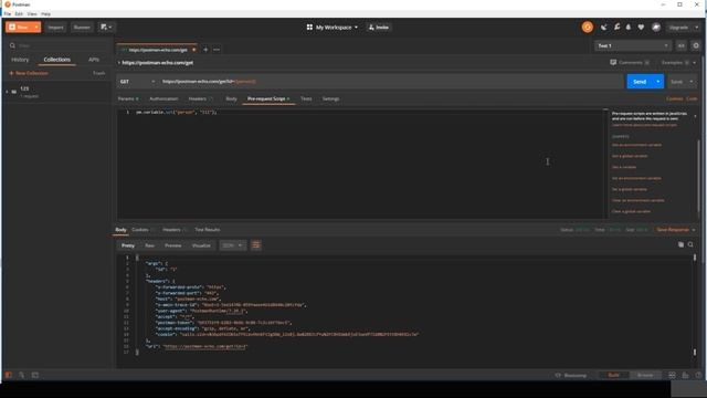 Тестирование API. Всё о Переменных в Postman смотреть онлайн