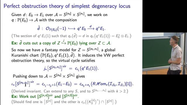 Richard Thomas - Vafa-Witten Invariants of Projective Surfaces 4/5 смотреть онлайн
