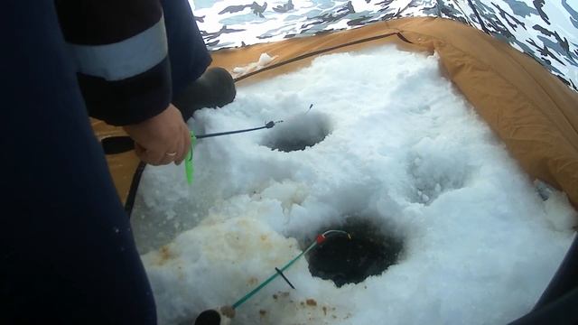 Рыбалка на озере Андреевское 15 января 2023 г. смотреть онлайн