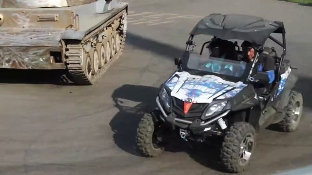 Удрал от ментов на квадре CFMOTO! смотреть онлайн