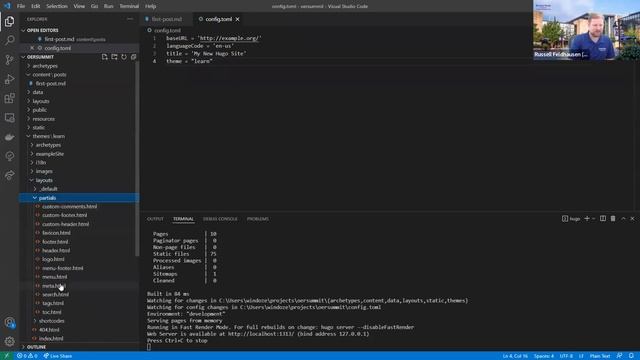 Using HUGO and other Free tools to Develop Resources смотреть онлайн