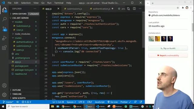 ??? Day 11: Live Coding a Full-Stack MERN App w/ User Auth - "CSS Art" смотреть онлайн
