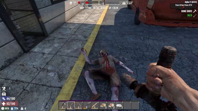 How I Fell Into the Abyss - 7 Days to Die Alpha 21 (EP.1) смотреть онлайн