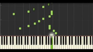 Ноты для фортепиано  «К Элизе» Людвиг ван Бетховен  Замедленно 50%