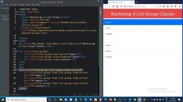 Bootstrap List Group | Bootstrap Tutorials | Bootstrap 3 4 and Bootstrap 5 смотреть онлайн