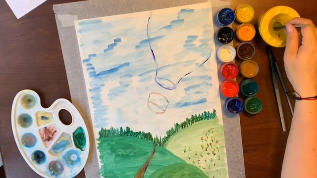 Урок Изо «Воздушный шар» для детей 7+ смотреть онлайн