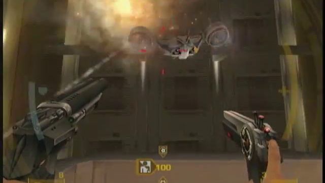 GoldenEye: Rogue Agent Xbox Gameplay - Golden guns смотреть онлайн