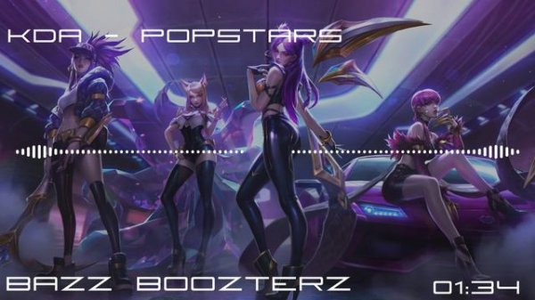KDA – POP/STARS (Bass Boosted)