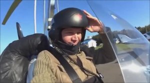 Учебные полеты на автожире