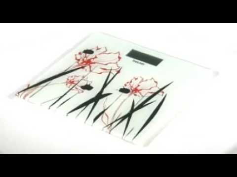 Весы дизайнерские Beurer GS27 Black Flower смотреть онлайн