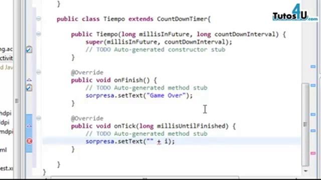 CountDownTimer (Cuenta Regresiva). Tutorial 59 en Español. Desarrollo de Aplicaciones Android. смотреть онлайн