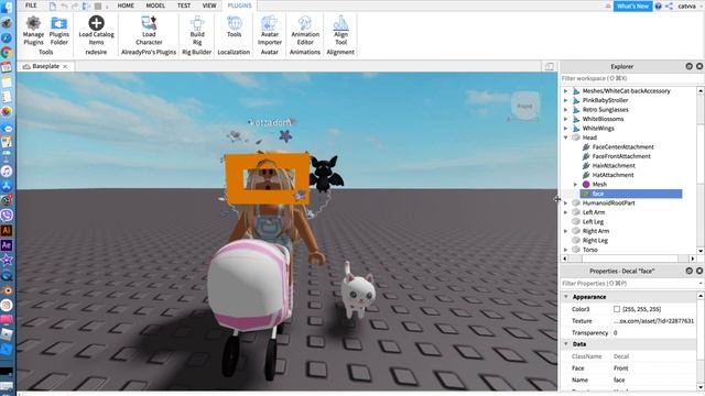 ? Меняем лицо. ??Роблокс позинг.? Roblox studio. Делаем интро для Роблокс. How to make gfx смотреть онлайн