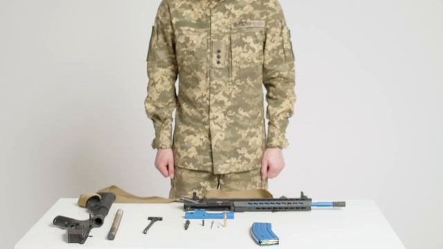 Гвинтівка UAR 15 Неповне розбирання та збирання