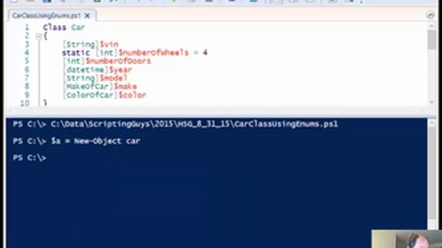 Using Enums In PowerShell Classes смотреть онлайн