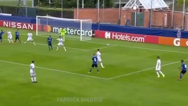 Pablo Ramón - Real Madrid Juvenil A vs Inter Milan (19/08/2020) смотреть онлайн