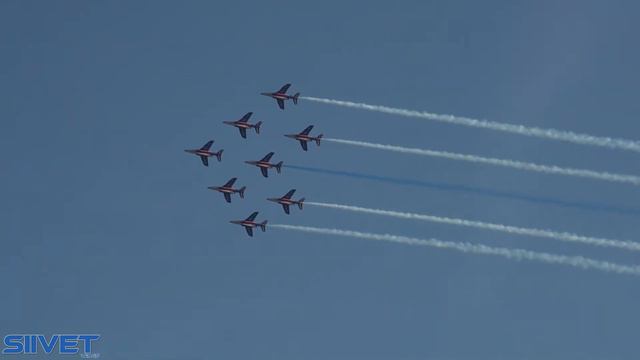 Finnish Flag In The Sky by Patrouille de France Jet Aerobatics Team - Kaivari 2021 смотреть онлайн
