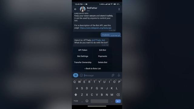 Telegram Bot Tutorial Malayalam | Telegram group bot setting | ടെലിഗ്രാം ബോട്ട് смотреть онлайн
