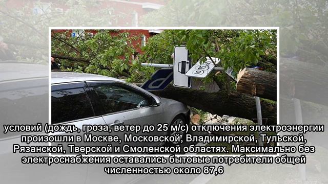 В Центральной России более 30 тысяч остаются без света после урагана смотреть онлайн