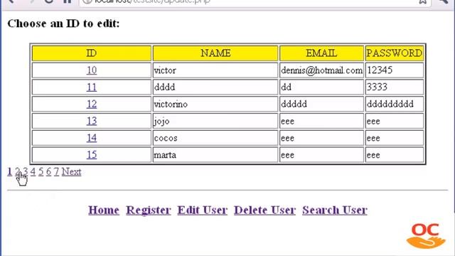 PHP Tutorial : 38 : PHP Project : how to create pagination in php : pagination : part 4 смотреть онлайн