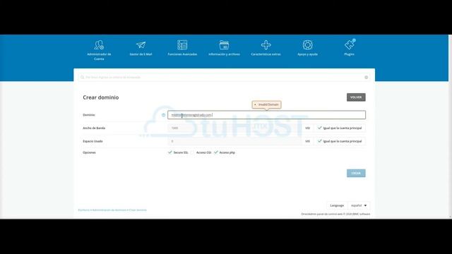 Tutorial - Añadir un Dominio Adicional(addon domain) en el Panel DirectAdmin смотреть онлайн