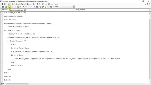 How to rename multiple files at once | vba macros in excel | vba excel смотреть онлайн