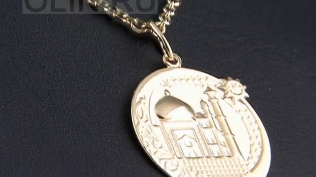 Мусульманская подвеска из желтого золота смотреть онлайн
