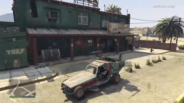 GTA 5 Franklin steal's space Docker from Police Trevor смотреть онлайн