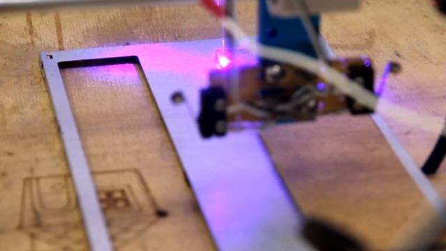 Работа программы BenBox с лазерным гравером Makeblock XY Plotter 2 0