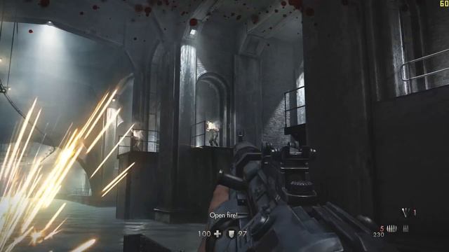 Wolfenstein: The Old Blood @ GTX 960 with FPS смотреть онлайн