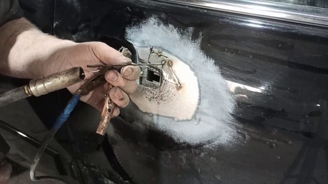 ржавчина на китайском авто сварка и олово. смотреть онлайн