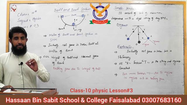 Class-10 Physics Lesson#3 Hassaan online study system HBS School & College Faisalabad смотреть онлайн
