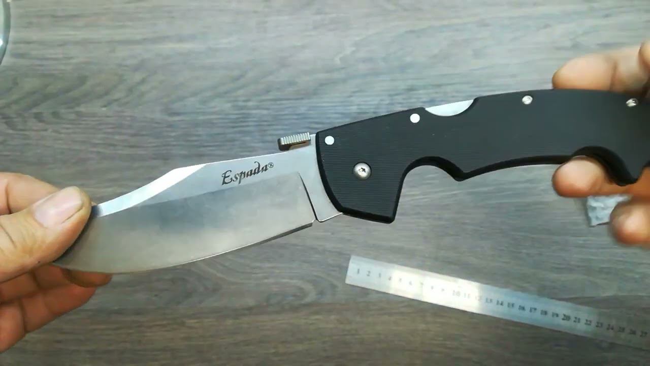 Складной нож Espada Large от фирмы Cold Steel + TSPROF PIONEER. смотреть онлайн