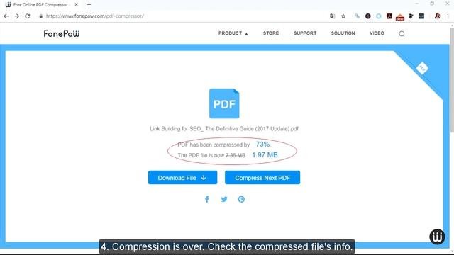 Free Online PDF Compressor to Reduce PDF Size смотреть онлайн
