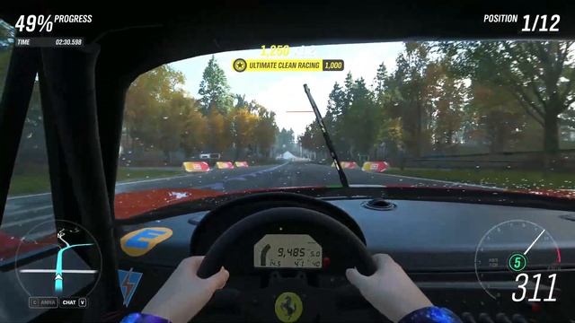 Forza Horizon 4 - Ferrari F50 GT - The Colossus Race FPP Gameplay смотреть онлайн