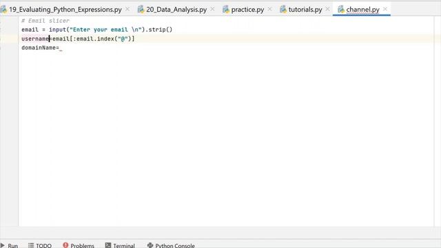 Python mini Project 3 | Email Slicer смотреть онлайн