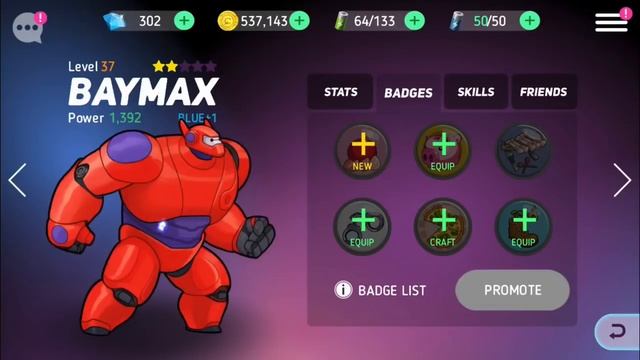 Disney Heroes Battle Mode 10 Diamond Crate Openings - New Big Hero 6 Baymax Unlocked! смотреть онлайн