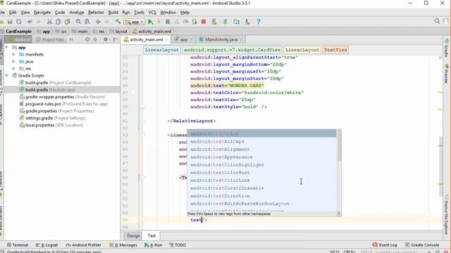 CardView in Android App | Android Studio 3.0.1 | Kotlin смотреть онлайн
