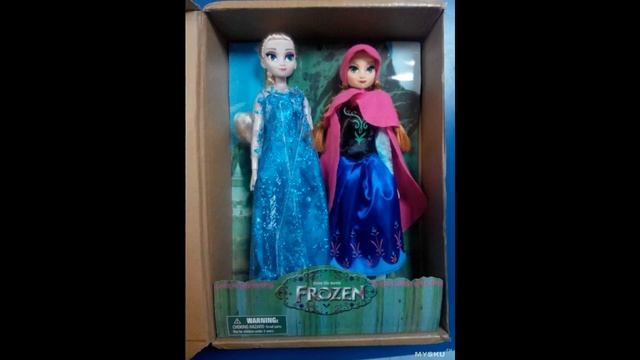 Две куклы из мультфильма Холодное Сердце | #Обзор смотреть онлайн