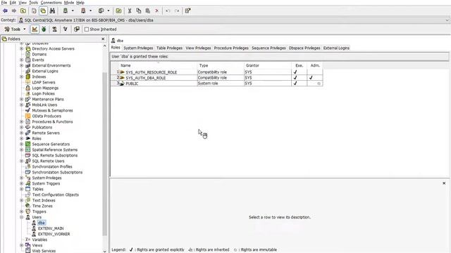How to Open SQL Anywhere Cockpit and Grant CockPit rights| Sybase Central смотреть онлайн