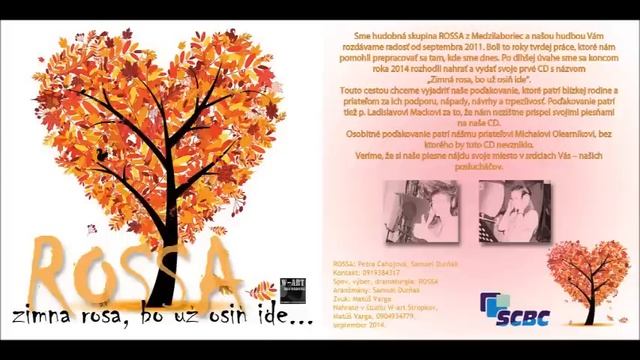 ROSSA - 15 Spivanka pro Jakubka (CD verzia) смотреть онлайн