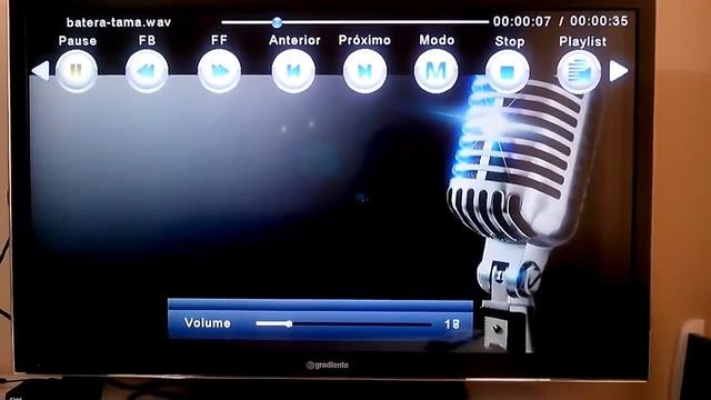 Review - Monitor/TV LED 42" FULLHD MD-420-FHD Gradiente. смотреть онлайн