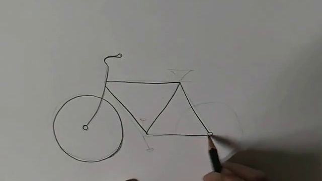 Как нарисовать велосипед, рисуем велосипед, Sketch drawing, Bicycle, Art drawings, смотреть онлайн