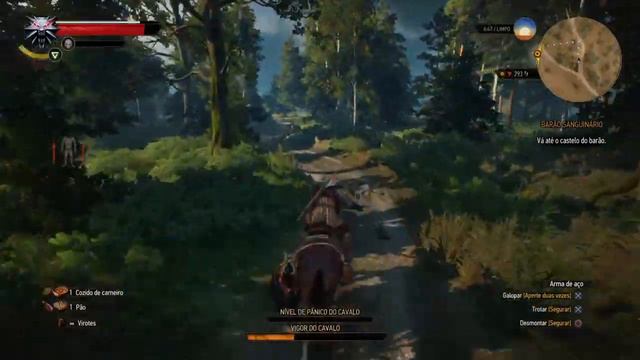 THE WITCHER 3:Wild Hunt #6 - Gameplay PS4 Slim PT-BR смотреть онлайн