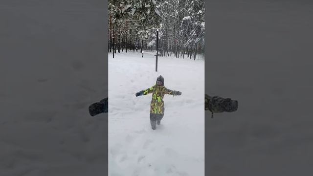 Горка, лес и Фёдор.