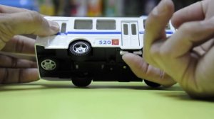 Игрушка автобус ПАЗ 3205 полиция 02 "ТехноПарк" 134331