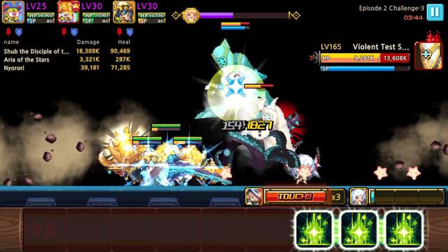 Crusaders Quest - EP2 Challenge 3 - Aria Shub Nyorori Dionne Aindel смотреть онлайн